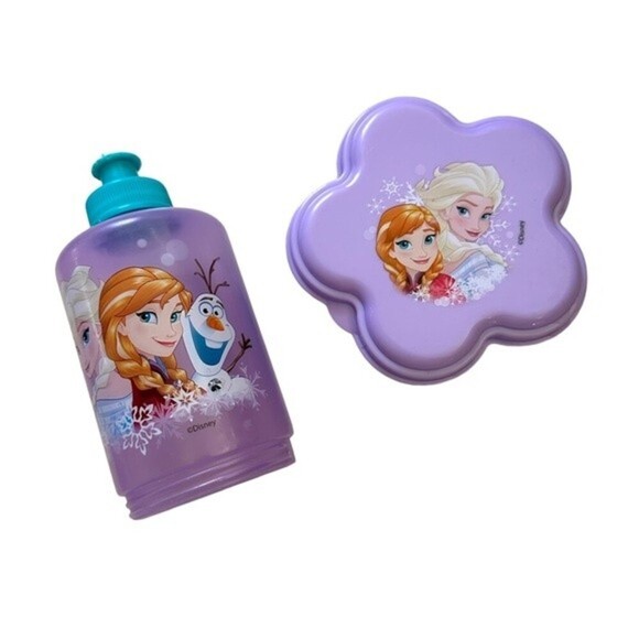 Disney Frozen Lunchbox Container, Water Bottle - Picture 1 of 4